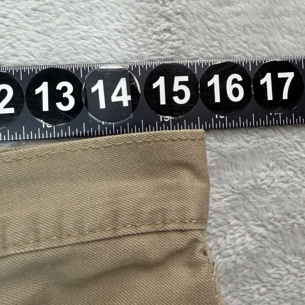 Levis 505 Jeans Mens Measures 31X31 Tag 31x32 Tan Regular Fit Straight Workwear